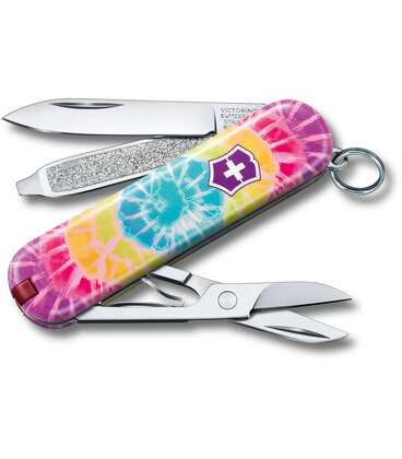 Складной нож Victorinox CLASSIC LE Tie Dye 0.6223.L2103 картинка, изображение, фото