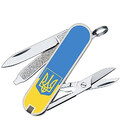 Складной нож Victorinox CLASSIC SD UKRAINE 0.6223.7_T0030r картинка, изображение, фото
