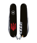 Складной нож Victorinox SPARTAN UKRAINE Трезубец плетёный крас. 1.3603.3_T0691u картинка, изображение, фото