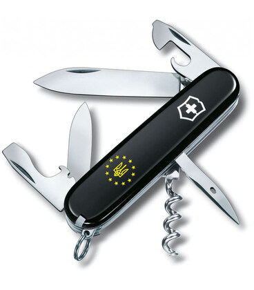 Складной нож Victorinox SPARTAN UKRAINE Трезубец в ЕС 1.3603.3_T1140u картинка, изображение, фото
