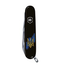 Складной нож Victorinox HUNTSMAN UKRAINE Трезубец Арт на фоне 1.3713.3_T1210u картинка, изображение, фото