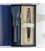 Набір Waterman CARENE Deluxe Black Lacquer GT BP (кулькова ручка + шкіряний чохол) картинка, зображення, фото
