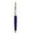 Ручка перова Waterman CARENE Deluxe Blue Lacquer/Silver GT FP F 11 202 картинка, зображення, фото