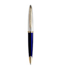 Ручка шариковая Waterman CARENE Deluxe Blue Lacquer/Silver GT BP 21 202 картинка, изображение, фото