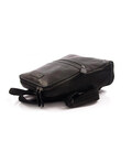 Шкіряний рюкзак чорного кольору HILL BURRY HB2399A картинка, изображение, фото