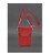 Кожаная сумка-чехол для телефона maxi Красная картинка, изображение, фото