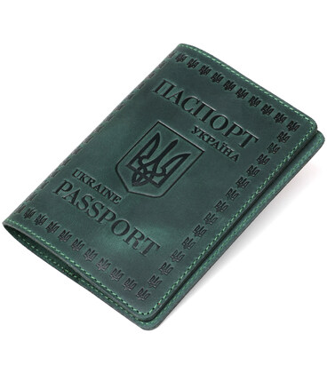 Добротная обложка для паспорта из натуральной кожи SHVIGEL 16134 картинка, изображение, фото