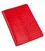Кожаная обложка на паспорт с ромбами SHVIGEL 13972 Красная картинка, изображение, фото
