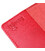 Кожаная обложка на паспорт с ромбами SHVIGEL 13972 Красная картинка, изображение, фото