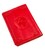 Шкіряна обкладинка на паспорт з картою і рамкою SHVIGEL 13981 Червона картинка, зображення, фото