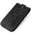 Компактная кожаная ключница с хлястиком SHVIGEL 13988 Черная картинка, изображение, фото