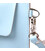Кожаная женская тревел-косметичка Shvigel 16424 Голубой картинка, изображение, фото