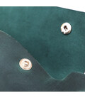 Винтажная матовая женская тревел-косметичка Shvigel 16430 Зеленый картинка, изображение, фото