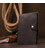 Винтажный матовый кожаный тревел-кейс Shvigel 16517 Коричневый картинка, изображение, фото