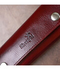 Добротная кожаная ключница Shvigel 16532 Бордовый картинка, изображение, фото