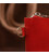 Жіноча глянсова косметичка із натуральної шкіри Shvigel 16410 Червоний картинка, зображення, фото