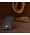 Бирка на чемодан из натуральной кожи Shvigel 16554 Черный картинка, изображение, фото