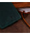 Матова шкіряна бірка на валізу Shvigel 16557 Зелений картинка, зображення, фото