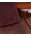 Матова вінтажна шкіряна бірка на валізу Shvigel 16558 Бордова картинка, зображення, фото