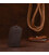 Вінтажна бірка на валізу з натуральної шкіри Shvigel 16555 Коричневий картинка, зображення, фото