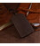 Винтажная бирка на чемодан из натуральной кожи Shvigel 16555 Коричневый картинка, изображение, фото