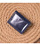 Практичная обложка на автодокументы в винтажной коже Сердце GRANDE PELLE 16714 Синий картинка, изображение, фото