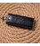Удобная ключница в глянцевой коже Украина GRANDE PELLE 16719 Черная картинка, изображение, фото