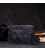 Картхолдер горизонтального типу з утримувачем для Apple AirTag з натуральної шкіри GRANDE PELLE 11613 Чорний картинка, зображенн