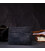 Картхолдер горизонтального типу з утримувачем для Apple AirTag з натуральної шкіри GRANDE PELLE 11613 Чорний картинка, зображенн