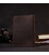 Стильная кожаная обложка на паспорт с держателем для Apple AirTag GRANDE PELLE 11621 Коричневый картинка, изображение, фото