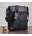 Сумка мужская SHVIGEL 11098 кожаная Черная картинка, изображение, фото