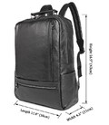 Рюкзак Vintage 14949 шкіряний Чорний картинка, зображення, фото