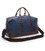 Дорожная сумка текстильная большая Vintage 20083 Синяя картинка, изображение, фото