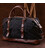Дорожня сумка текстильна Vintage 20170 Чорна картинка, зображення, фото