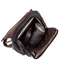 Компактный женский текстильный рюкзак Vintage 20194 Черный картинка, изображение, фото