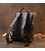 Рюкзак під рептилію шкіряний Vintage 20431 Чорний картинка, зображення, фото