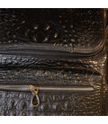Рюкзак под рептилию кожаный Vintage 20431 Черный картинка, изображение, фото