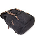 Рюкзак туристический текстильный унисекс Vintage 20608 Черный картинка, изображение, фото