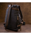 Рюкзак туристический текстильный унисекс Vintage 20608 Черный картинка, изображение, фото