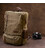 Рюкзак текстильний дорожній унісекс на два відділення Vintage 20612 Зелений картинка, зображення, фото