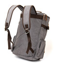 Рюкзак текстильный дорожный унисекс с ручками Vintage 20662 Серый картинка, изображение, фото