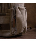 Рюкзак текстильний дорожній унісекс з ручками Vintage 20662 Сірий картинка, зображення, фото