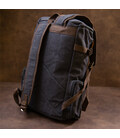 Рюкзак текстильный дорожный унисекс с ручками Vintage 20663 Черный картинка, изображение, фото