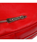 Яркий женский рюкзак из натуральной кожи Shvigel 16316 Красный картинка, изображение, фото