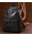 Функциональный кожаный рюкзак Vintage 20374 Черный картинка, изображение, фото