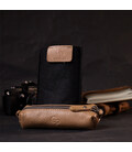 Оригинальная женская кожаная ключница GRANDE PELLE 11639 Бежевый картинка, изображение, фото
