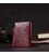 Вместительная женская кожаная ключница GRANDE PELLE 11642 Бордовый картинка, изображение, фото