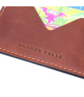 Удобный кард-кейс из натуральной кожи GRANDE PELLE 11666 Коричневый картинка, изображение, фото