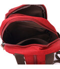 Компактный рюкзак из полиэстера с большим количеством карманов Vintage 22144 Бордовый картинка, изображение, фото