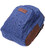 Надежный рюкзак из полиэстера с большим количеством карманов Vintage 22146 Синий картинка, изображение, фото